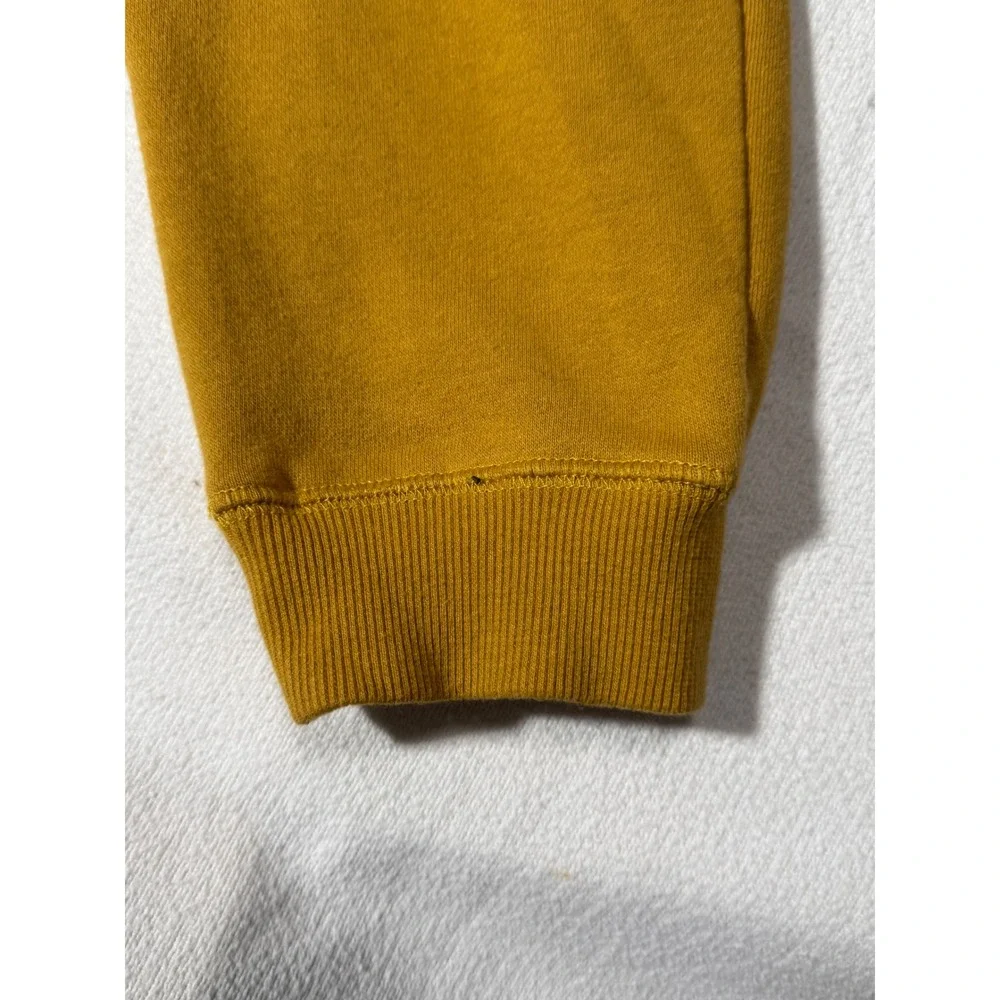True Religion Mens Mustard Yellow Horseshoe Logo Jogger Sweatpants